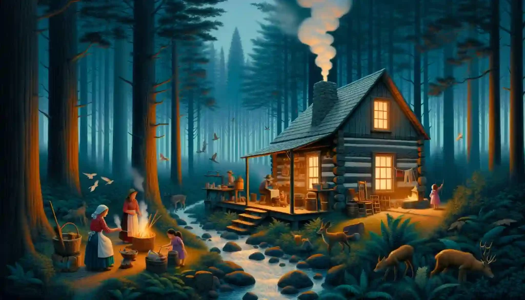 Little House in the Big Woods summary